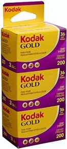 Kodak Gold 200/36 trojbalení