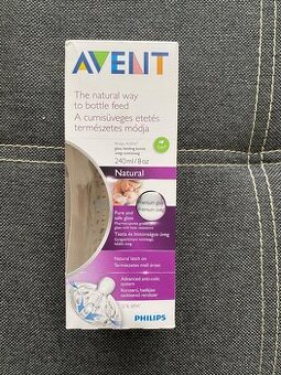 Kojenecká lahev Philips AVENT Natural Response skleněná 240