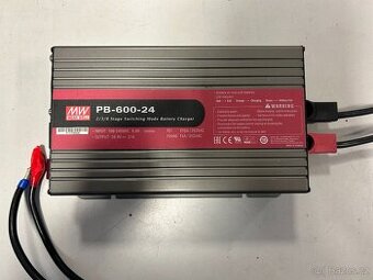 Mean Well PB-600-24 Nabíječka olověných akumulátorů 24V