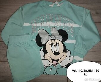 Mikina a kraťasy s Minnie vel.110