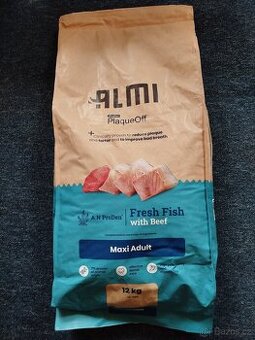 Almi Maxi Adult Fresh Fish with Beef 12 kg
