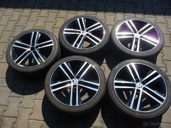 ALU KOLA 17ŠKODA RAY 5x100 ET 46 RAPID,FÁBIA II,III,ROOMSTER