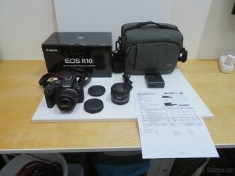 Canon EOS R10 + RF-S 18-45 IS STM + RF 50mm - Záruka do 2027 - 1