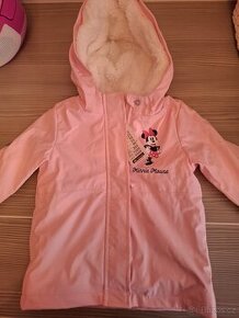 Dívčí zateplená bunda Minnie - 1