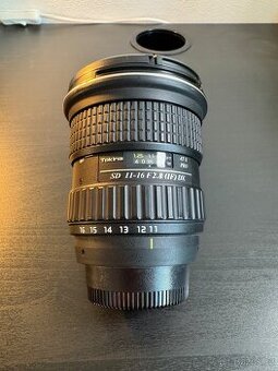 Širokoúhlý objektiv Tokina 11-16mm f/2,8