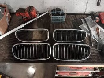 BMW E90 lci ledvinky chrom