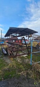 Regál na hutní materiál - 1