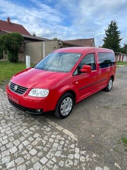 VW CADDY MAXI 7 MÍST,1,6 MPI,75KW
