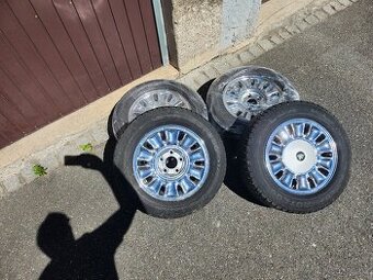 Disky Jaguar XJ, Daimler, 7Jx16CH chromované