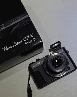 Canon PowerShot G7 X Mark II – skvělý stav