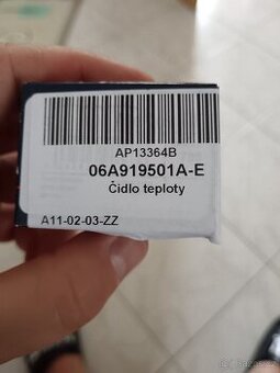 Čidlo teploty chladicí kapaliny prvovýroba Evropská unie