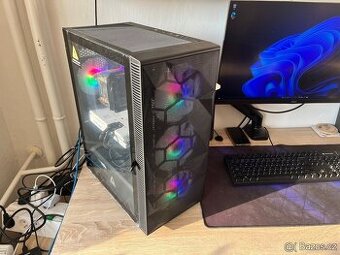 Herní PC, RTX 3070, Ryzen 5, 32GB RAM, 500 SSD, 1000 HDD