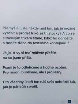 Kniha PŘÍBĚH SKŘÍNĚ - O TOM JAK FUNGUJE MODNÍ PRŮMYSL - VERO