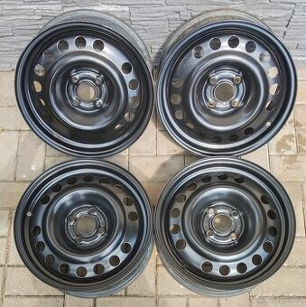 SADA PLECHOVÝCH DISKŮ OPEL MERIVA A, FIAT GRANDE PUNTO 15"