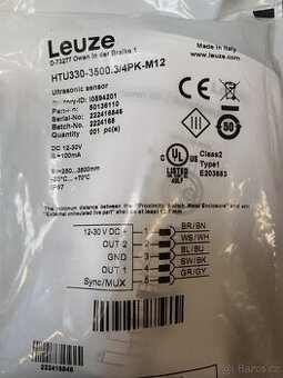 prodám ultrazvukový snímač Leuze HTU330-3350.3/4-m12
