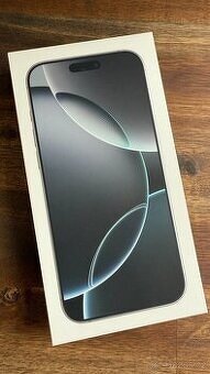 iPhone 16 Pro Max 256 GB NEROZBALENÝ