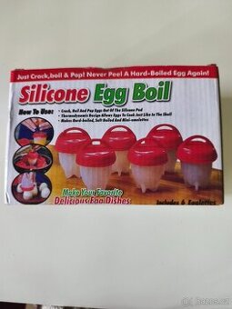 Silikonové formičky na vejce – Silicone Egg Boil (6 ks)