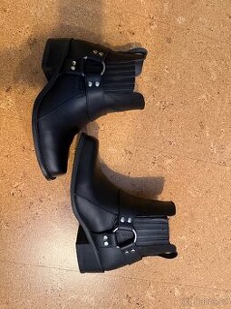 Kožené boty na moto 42-43