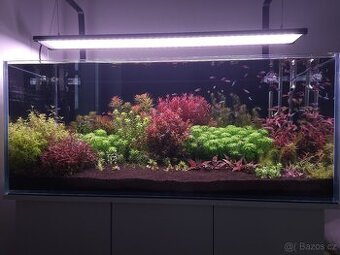 PRODAM High-Tech akvarium komplet – TOP stav, vše v zárucek
