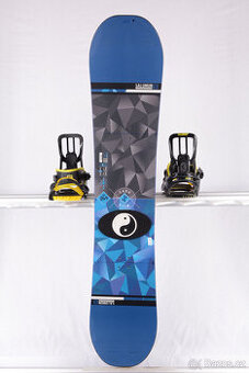 Použity snowboard SALOMON WILD CARD, modrý/čierný