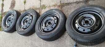 Plechové disky 4x100 175/65 R15 Kleber Krisalp HP2