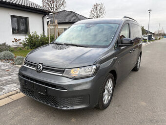 VW Caddy 2.0 TDi Maxi, 90kW, 7 míst, odpočet DPH
