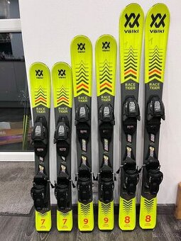 Prodám dětské lyže Volkl racetiger 80, 90,100cm