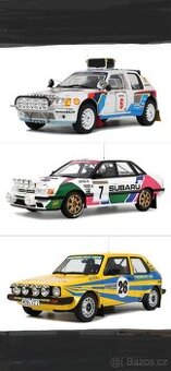 Rally modely 1:18 Ottomobile,nocni verze, nove