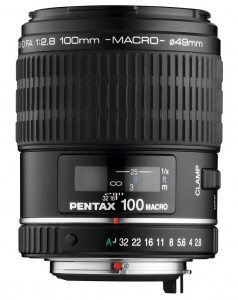 Pentax DA 100mm f 2.8 Macro