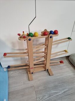 Dřevěná kuličková dráha Trihorse