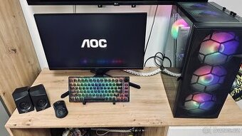 Herní PC AMD Ryzen 5, komplet zánovní set