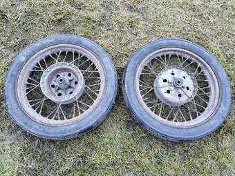 Prodám zadní kola JAWA 250/353 350/354 KÝVAČKA