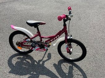 dětské dívčí kolo ctm 16" s přídavnými kolečky