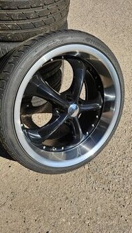 černá límcová Alu kola Mustang 20" – 5x114,3