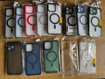 Mag safe kryty a silikonové na iPhone 15 Pro Max