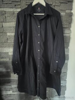 Modré košilové šaty TH XL