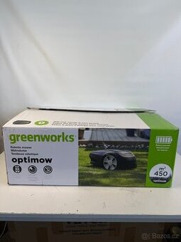 Robotická sekačka Greenworks Optimow 450