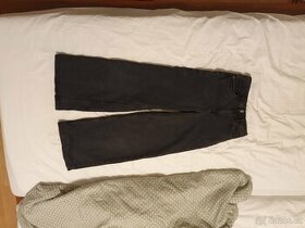 Džíny, rifle, wide legs, zn. HM, černá, 11 - 12 let, 146
