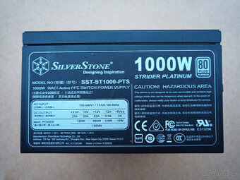PC zdroj SilverStone ST1000-PTS Platinum 1000W