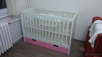 Dětská postýlka IKEA Stuva včetně matrace