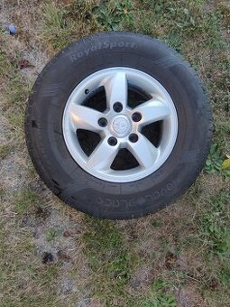 Prodám sadu 4x ALU ko l Kia 245/70R16