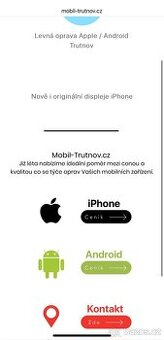 Na prodej Servis www.mobil-trutnov.cz