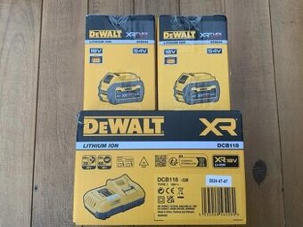 2X DeWalt DCB546 xr 18v 54V 6 ah Flexvolt + nabíječka - 1