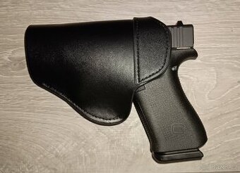 Nové kožené vnitřní IWB pouzdro na zbraň_GLOCK, CZ