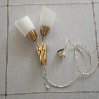 Nástěnná lampa ze 60. let