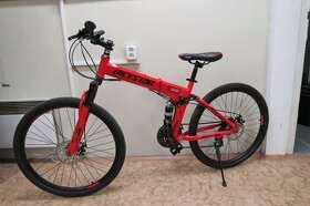Prodám skládací celoodpružené horské kolo bicystar