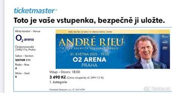 André Rieu, sobota 31.5.2025