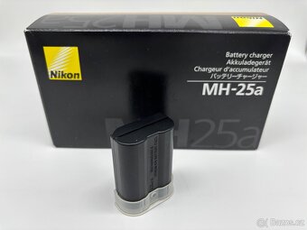 Nova nabíječka Nikon MH-25a, náhradní baterie Nikon-el15c