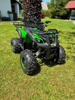 Dětská čtyřkolka 125cc Hummer RS Deluxe zelená poloautomat