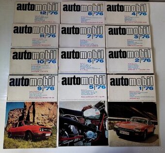 Časopis AUTOMOBIL ročník 76
